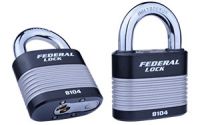 Federal Padlock 8104