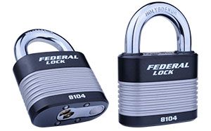 Federal Padlock 8104
