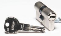 ISEO R6 Euro Profile - Double Cylinder -  Satin Finish